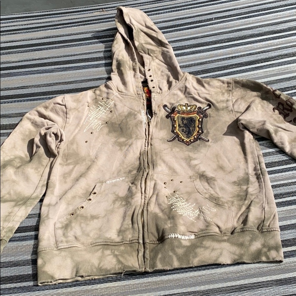 Rebel Spirit tie dye hoodie